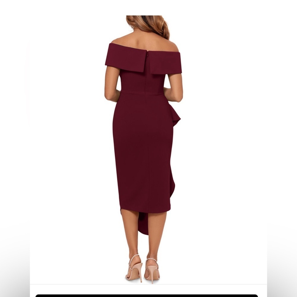 Off-The-Shoulder Ruffle Dress - Picture 2 of 11